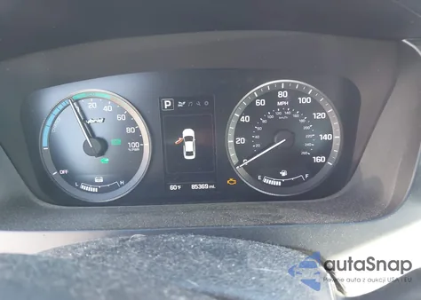 2016 Hyundai Sonata Hybrid Se z USA, uszkodzony, nr VIN KMHE24L17GA014571